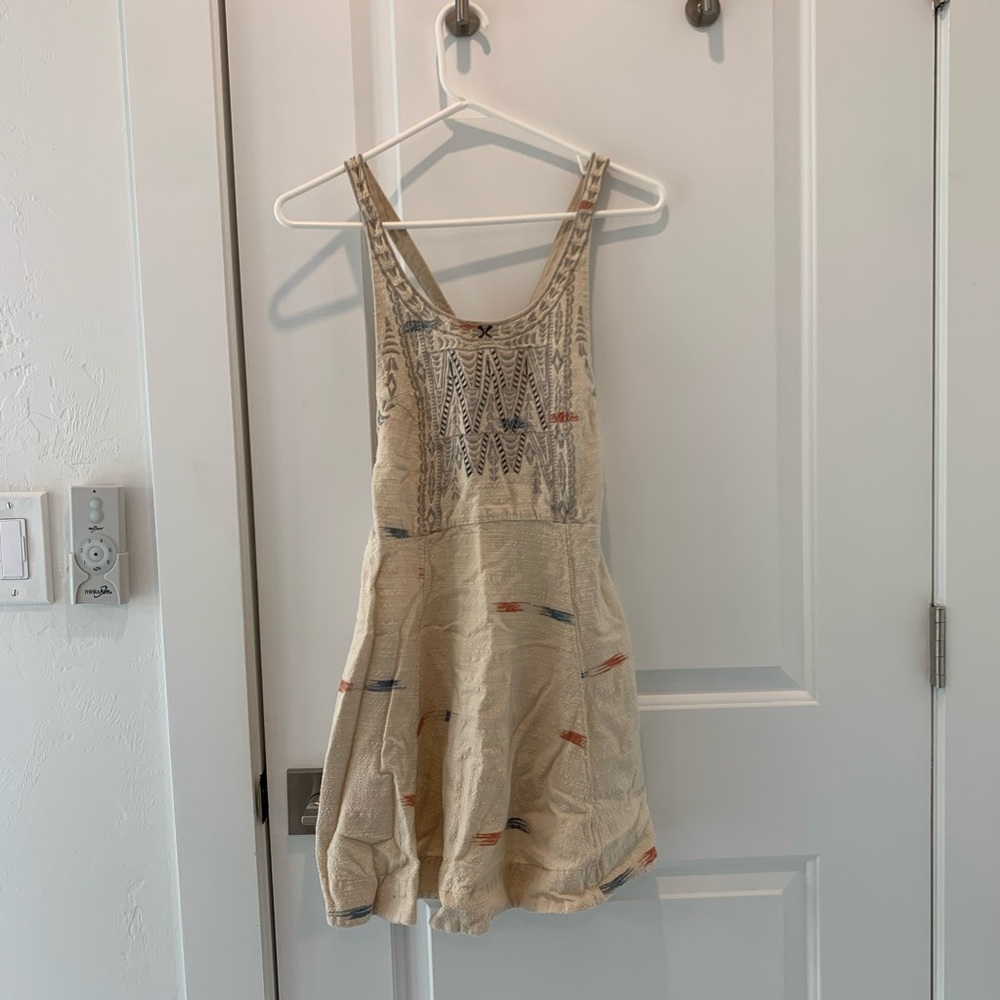 Free people open back dress
